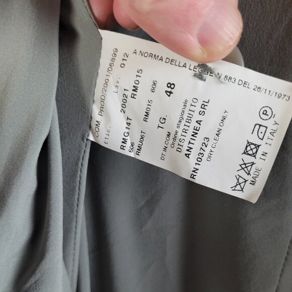 Vtg Ladies Armani Collezioni Classiccore Wool Blend Blazer Jacket Sz 48 - Picture 4 of 6